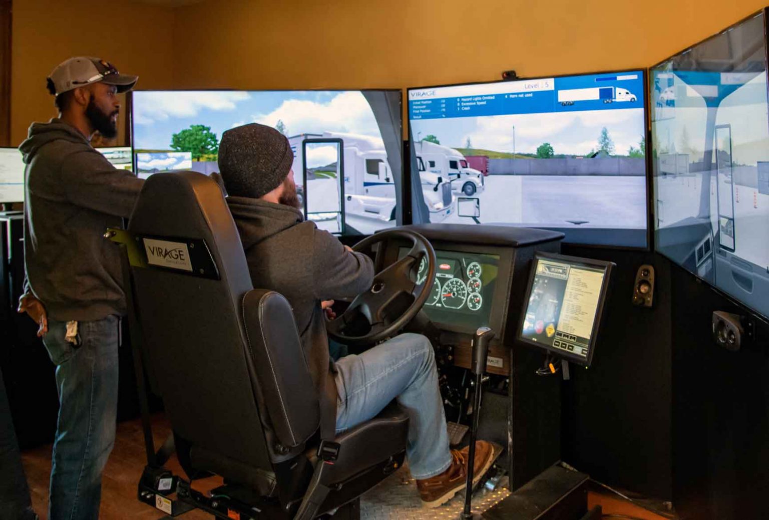 Simulators A Great Resource For Truck Driver CDL Training CNS DTC