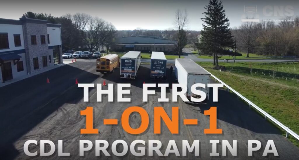 CNS Driver Training Center is the First 1on1 Class A and Hotshot CDL
