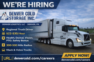 Denver Logistics CDL job in Denver, PA