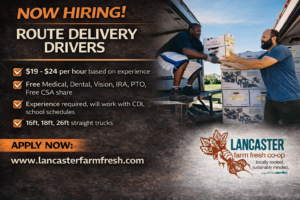 Lancaster Farm Fresh Organics - Lancaster, PA CDL job