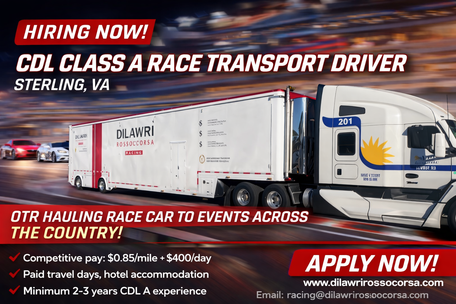 You are currently viewing Dilawri Rossocorsa Racing LLC (DRR) – Sterling, VA