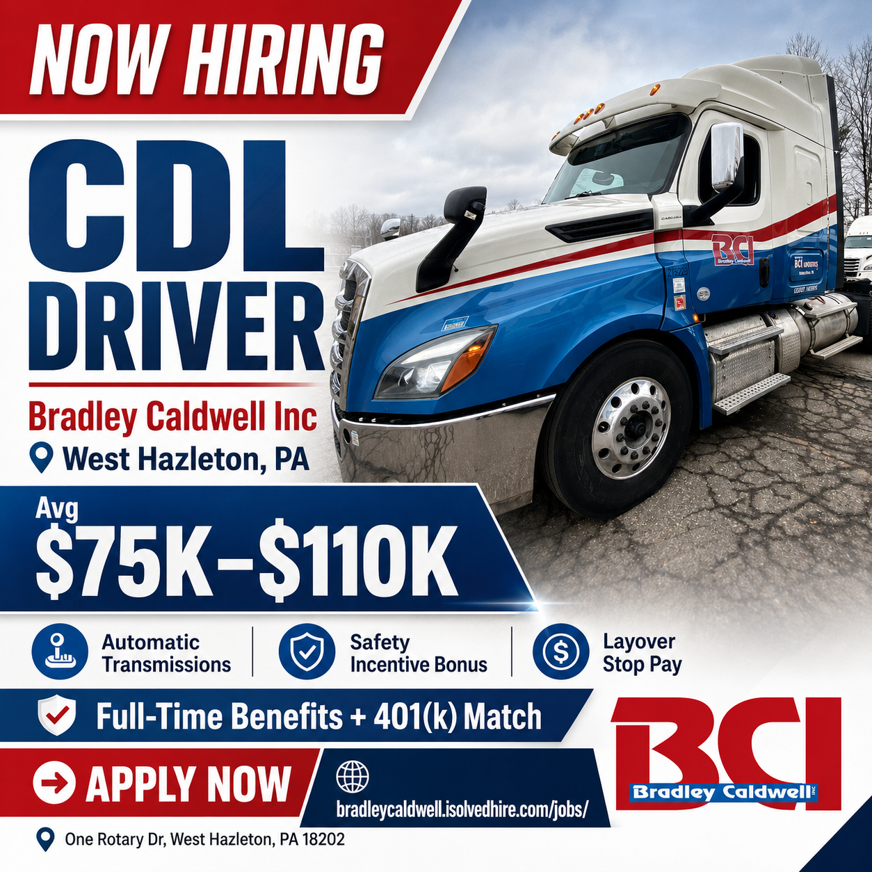 You are currently viewing Bradley Caldwell Inc – West Hazleton, PA