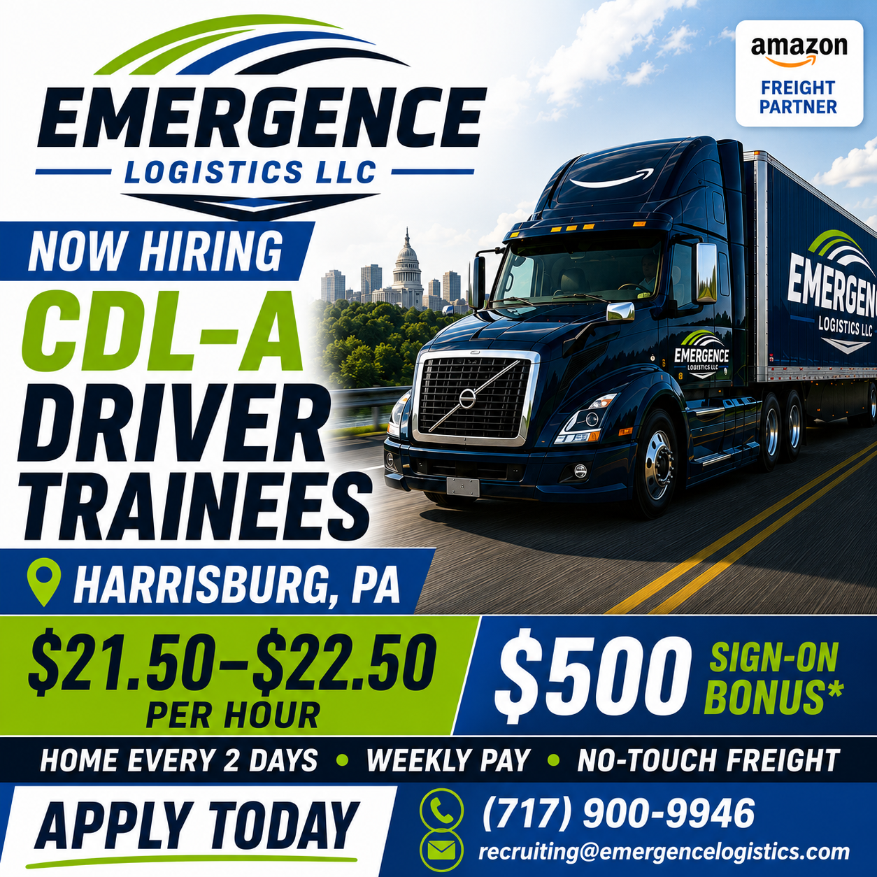 You are currently viewing Emergence Logistics LLC – Harrisburg, PA