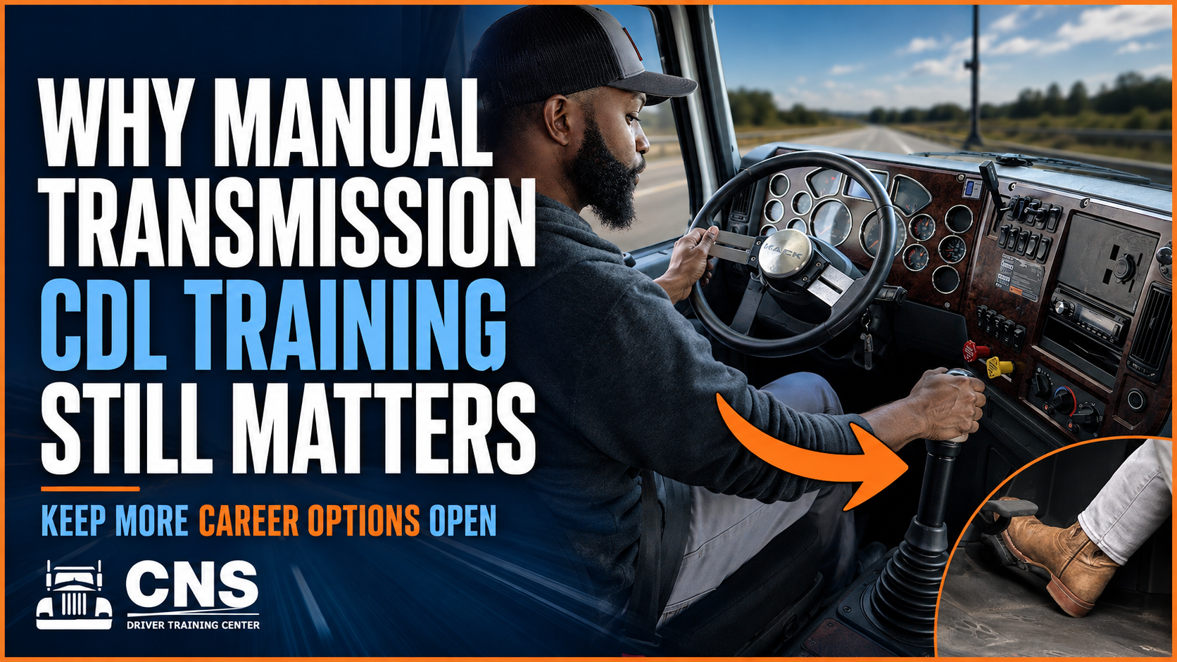Automatic-Only CDL Schools May Limit Your Trucking Career