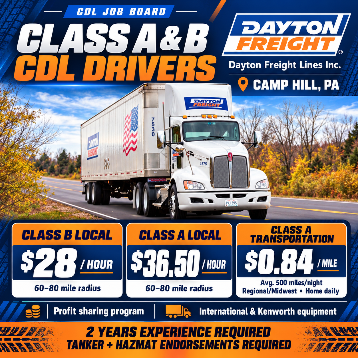 You are currently viewing Dayton Freight Lines Inc – Camp Hill, PA